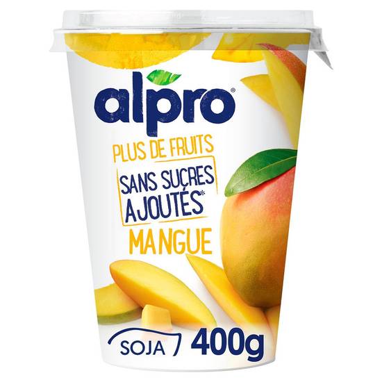 Dessert végétal soja mangue Alpro 400g