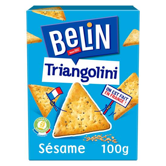 Belin - Crackers triangolini sésame