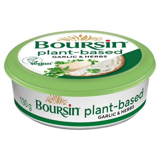 Boursin plant-based vegan Garlic & Herbs 130g