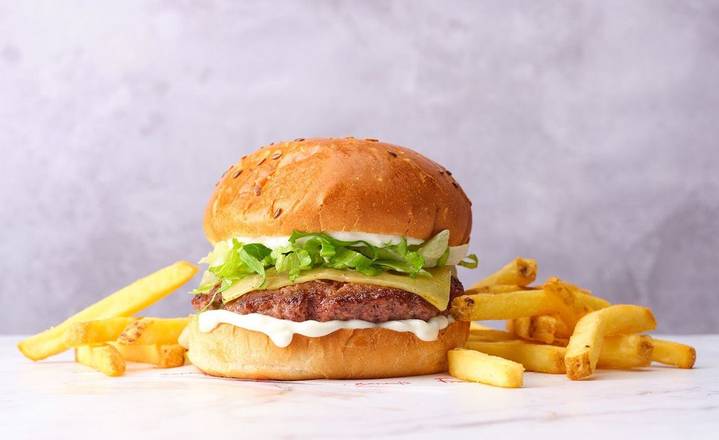 Lunch - 2 Course Burger Meal Deal: