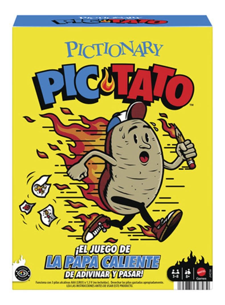 Pictionary · Pic tato juego de mesa la papa caliente