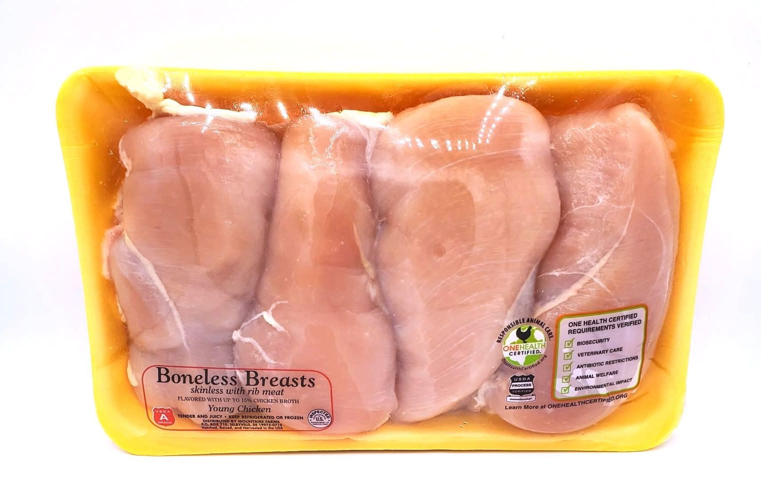 15% Boneless Breasts