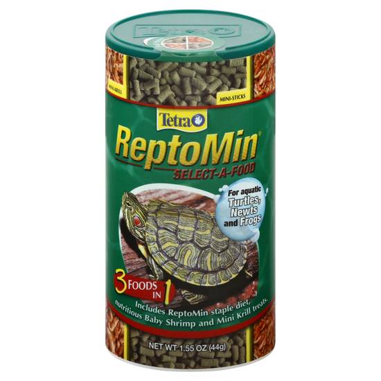 Tetra Reptomin 3 in 1 Select-A-Food (1.6 oz)