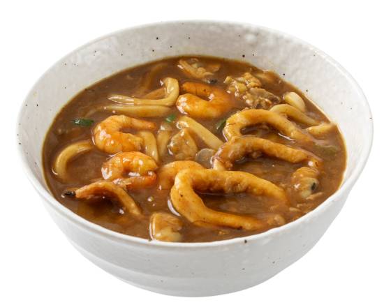 海の幸カレーう��どん Seafood curry udon