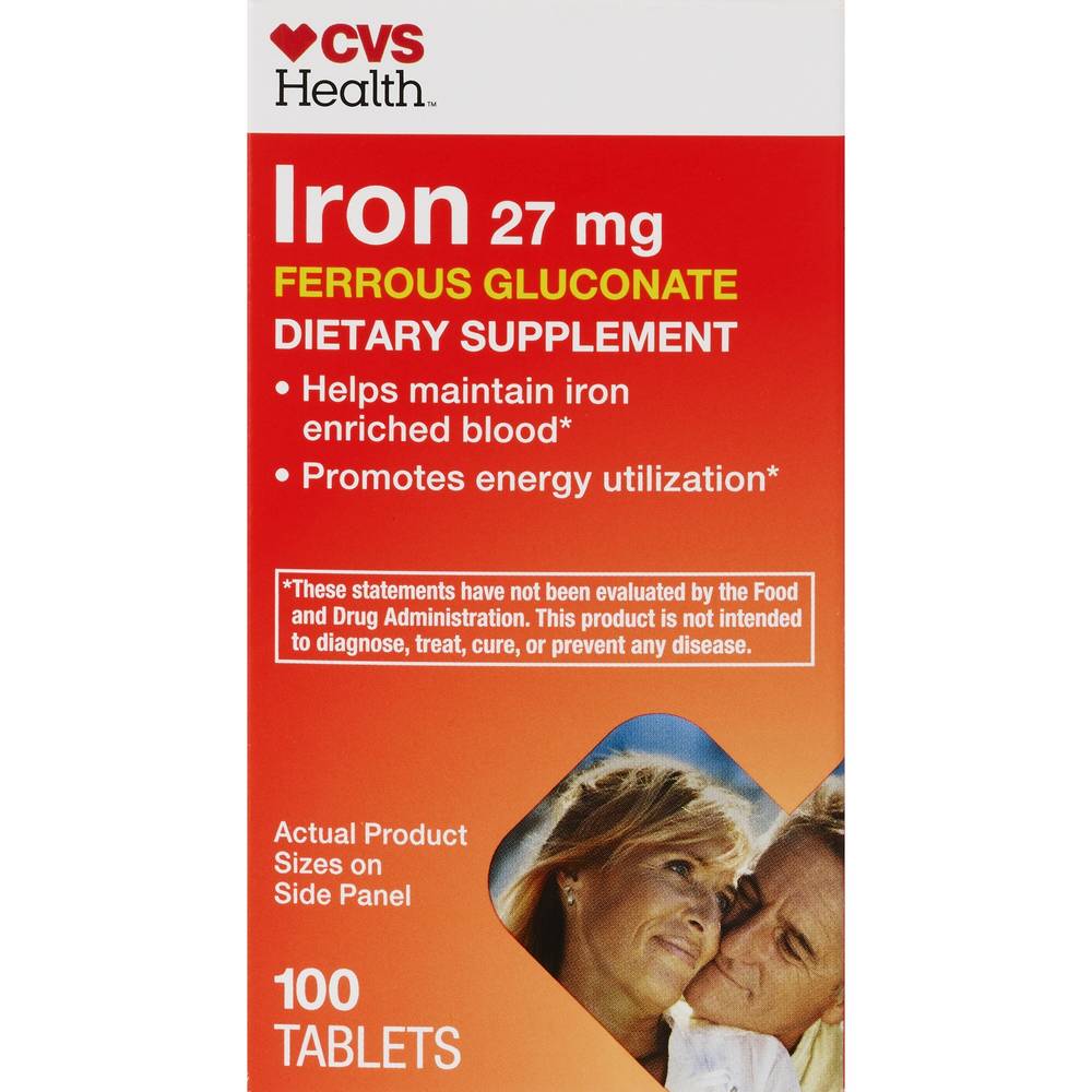 Cvs Health Iron Tablets, 100 Ct