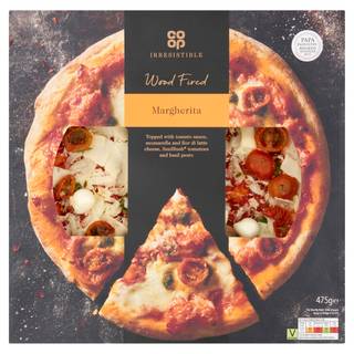 Co-op Irresistible Wood Fired Margherita 475g