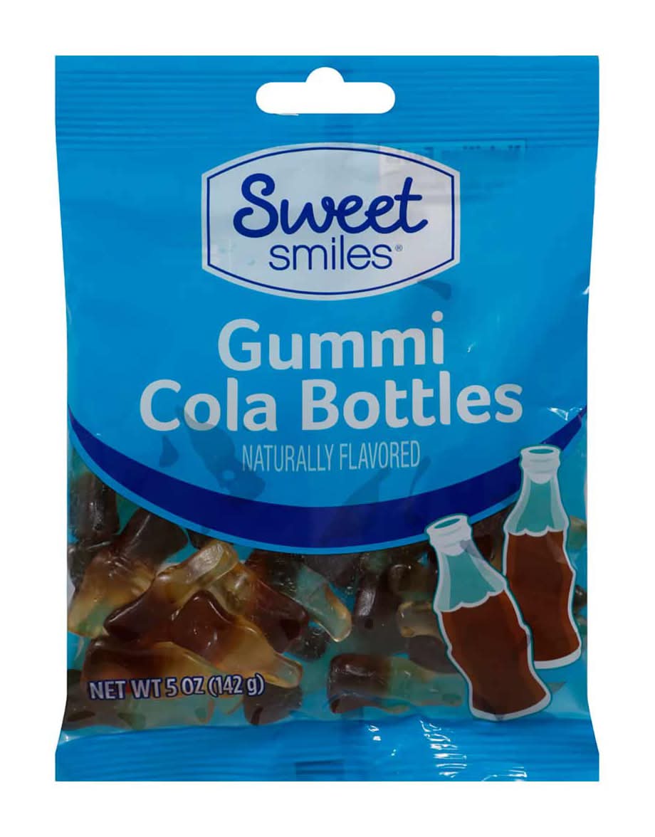 Sweet Smiles Gummi Cola Bottles 5 Oz