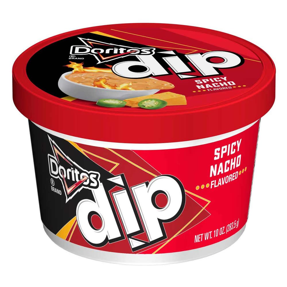 Doritos Dip Spicy Nacho Flavored 10 Oz