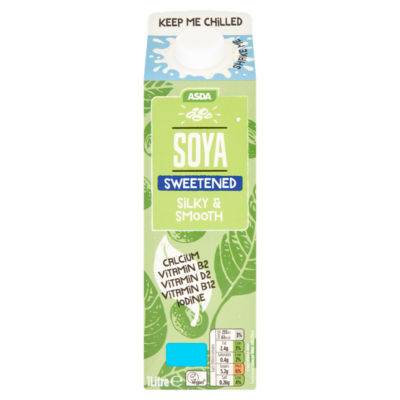 ASDA Sweetened Soya Milk (1L)