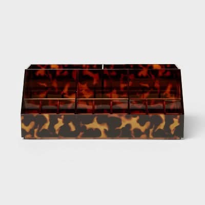 Threshold Leopard Print Makeup Organizer