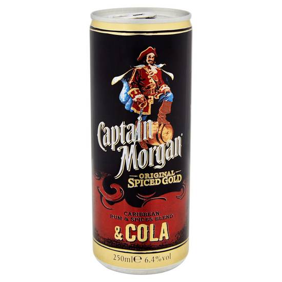 Captain Morgan Original Spiced Gold & Cola 250 ml
