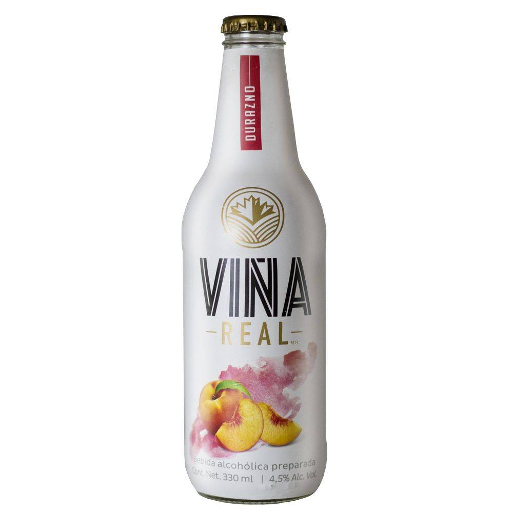 Viña Real · Bebida alcohólica preparada sabor durazno (400 ml)