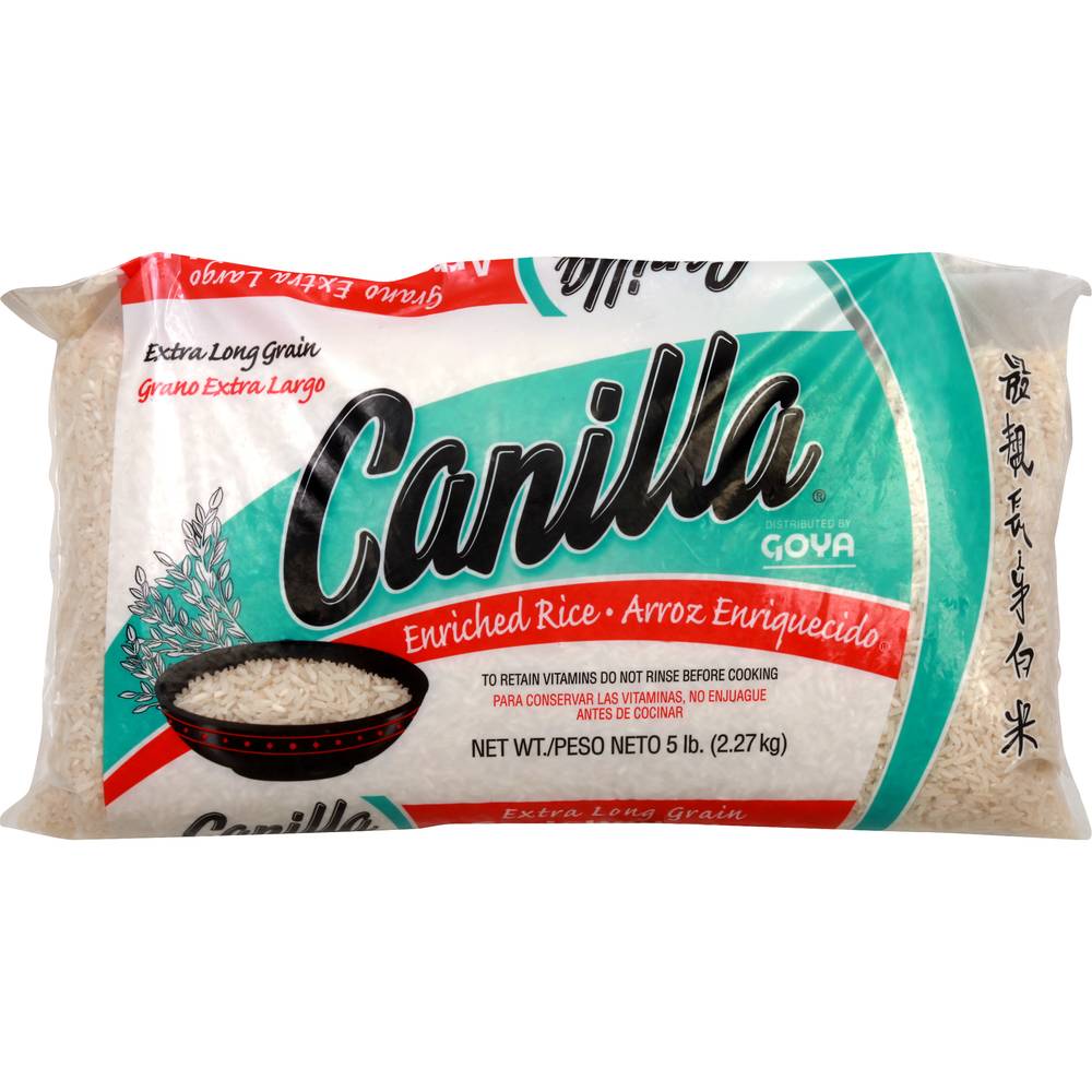 Canilla Enriched Extra Long Grain Rice (5 lbs)