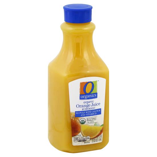 O Organics Organic Orange Juice No Pulp (52 fl oz)