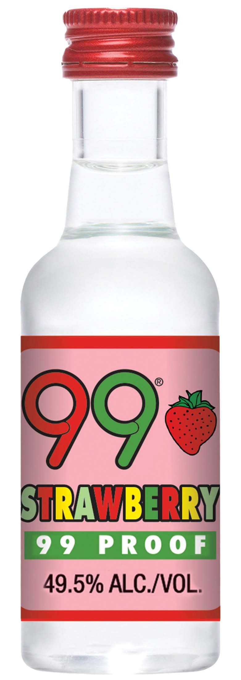 99 Brand Liqueur, Strawberry (1.69 fl oz)