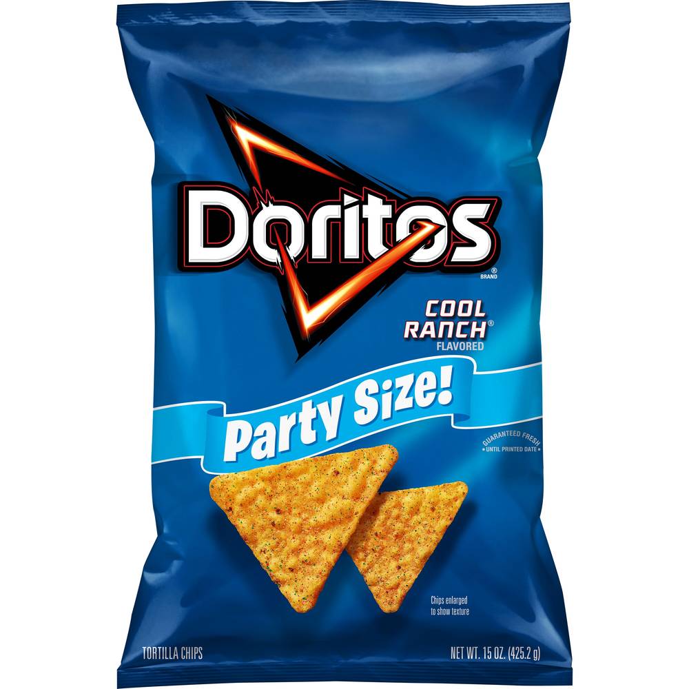 Doritos Party Size Tortilla Chips (cool ranch)