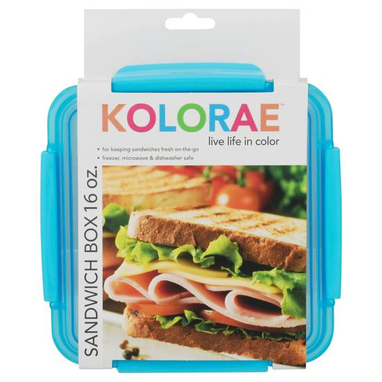 Kolorae Sandwich Box 16 Ounce (1 box)