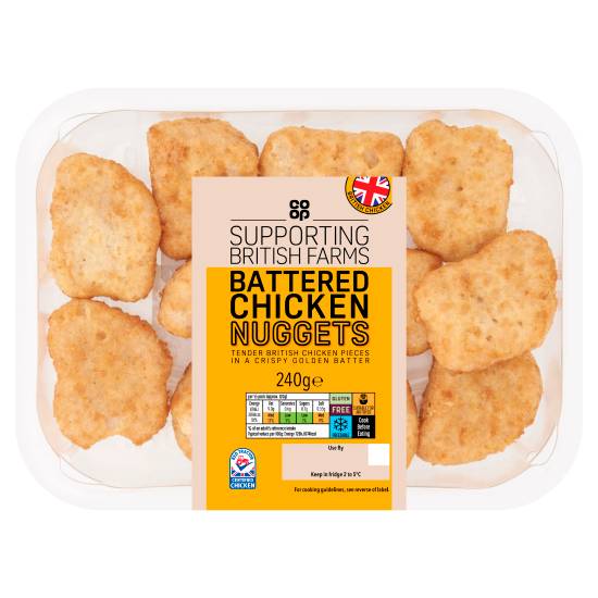 Co-Op Battered Chicken Nuggets 240g