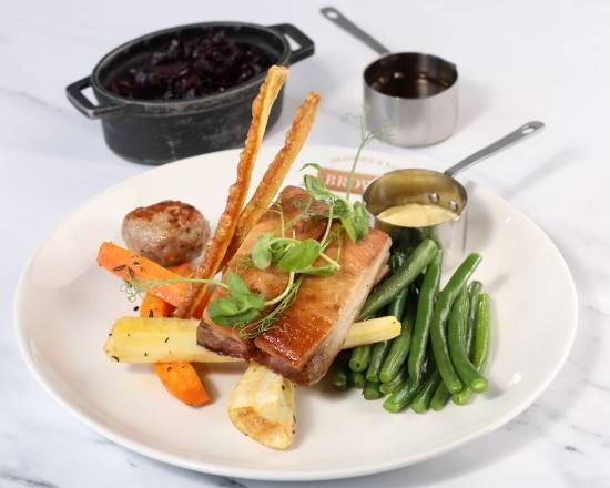 Salted Slow-Cooked Pork Belly
