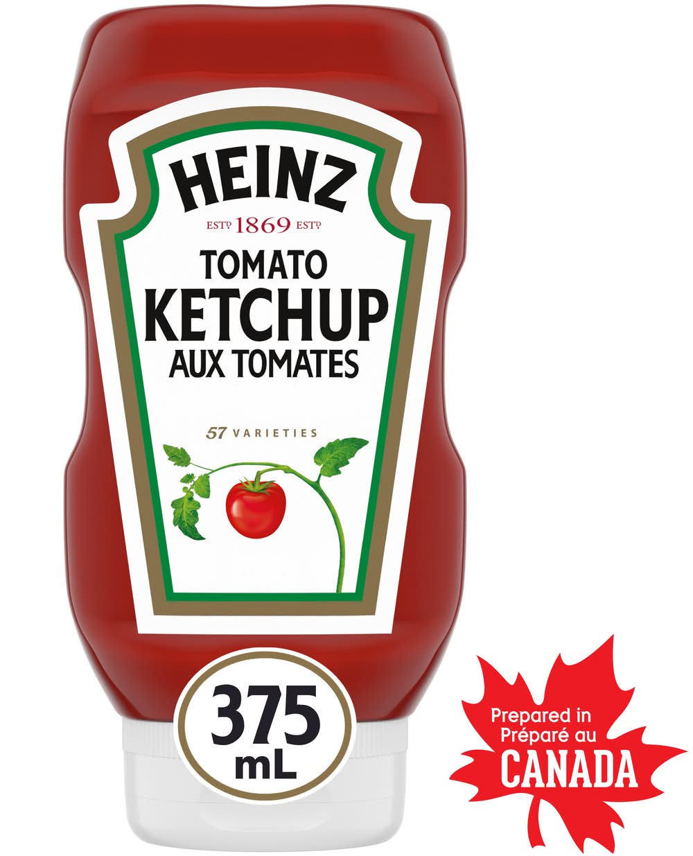 Heinz ketchup aux tomates - tomato ketchup