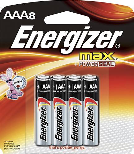 Batería Energizer Max AAA 8 Pack