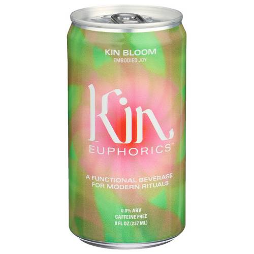 Kin Euphorics Bloom Beaming Joy Functional Beverage Can