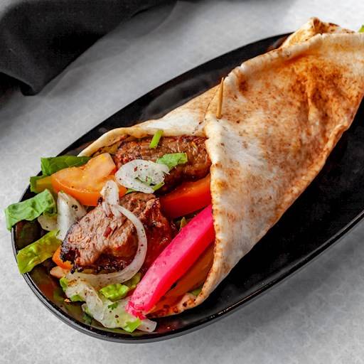 Wrap Beef Kebab