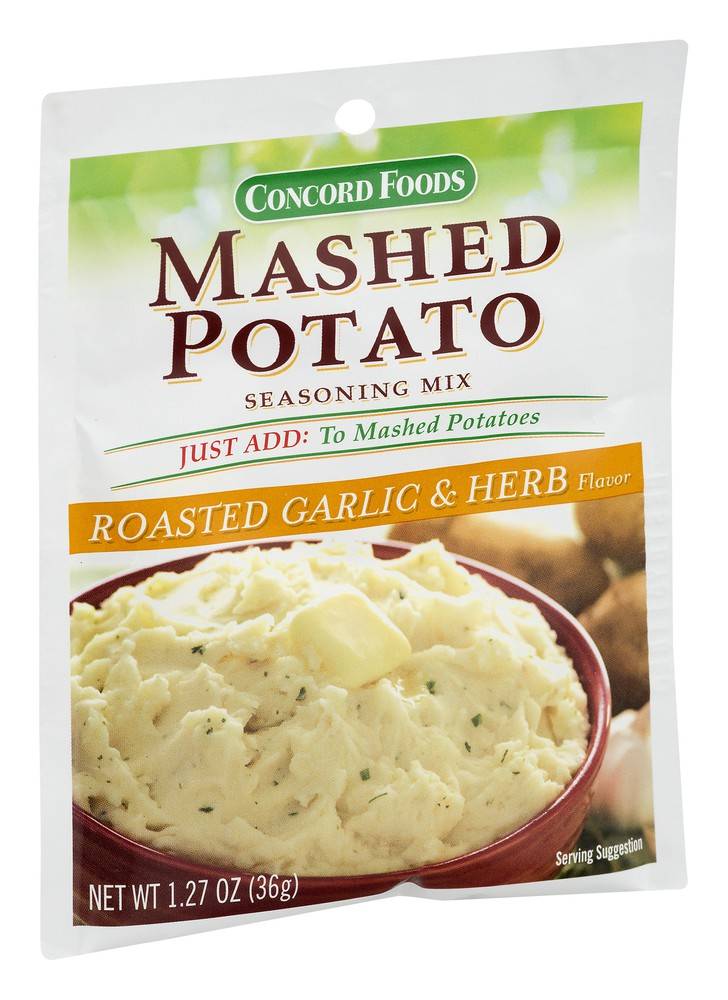 Concord Foods Mashed Potato Seasoning Roasted Garlic & Herb (1.27 oz)