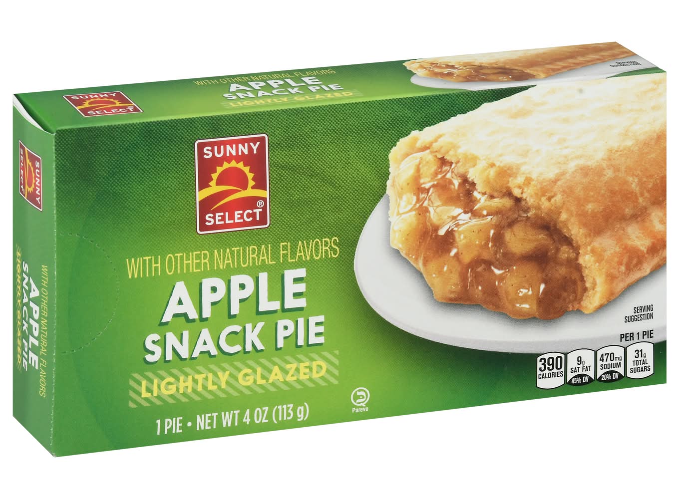 Sunny Select Lightly Glazed Apple Snack Pie (4 oz)