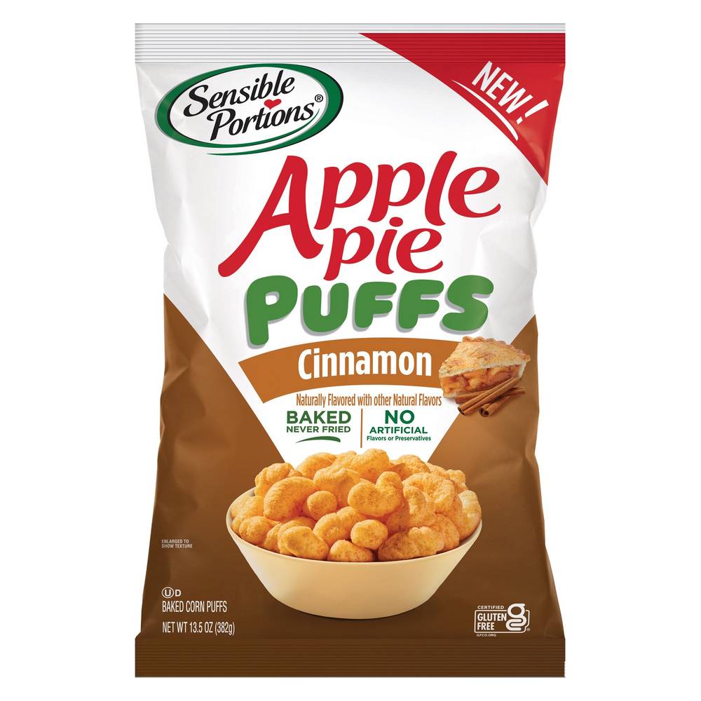 Sensible Portions Apple Pie Puffs, 13.5 oz