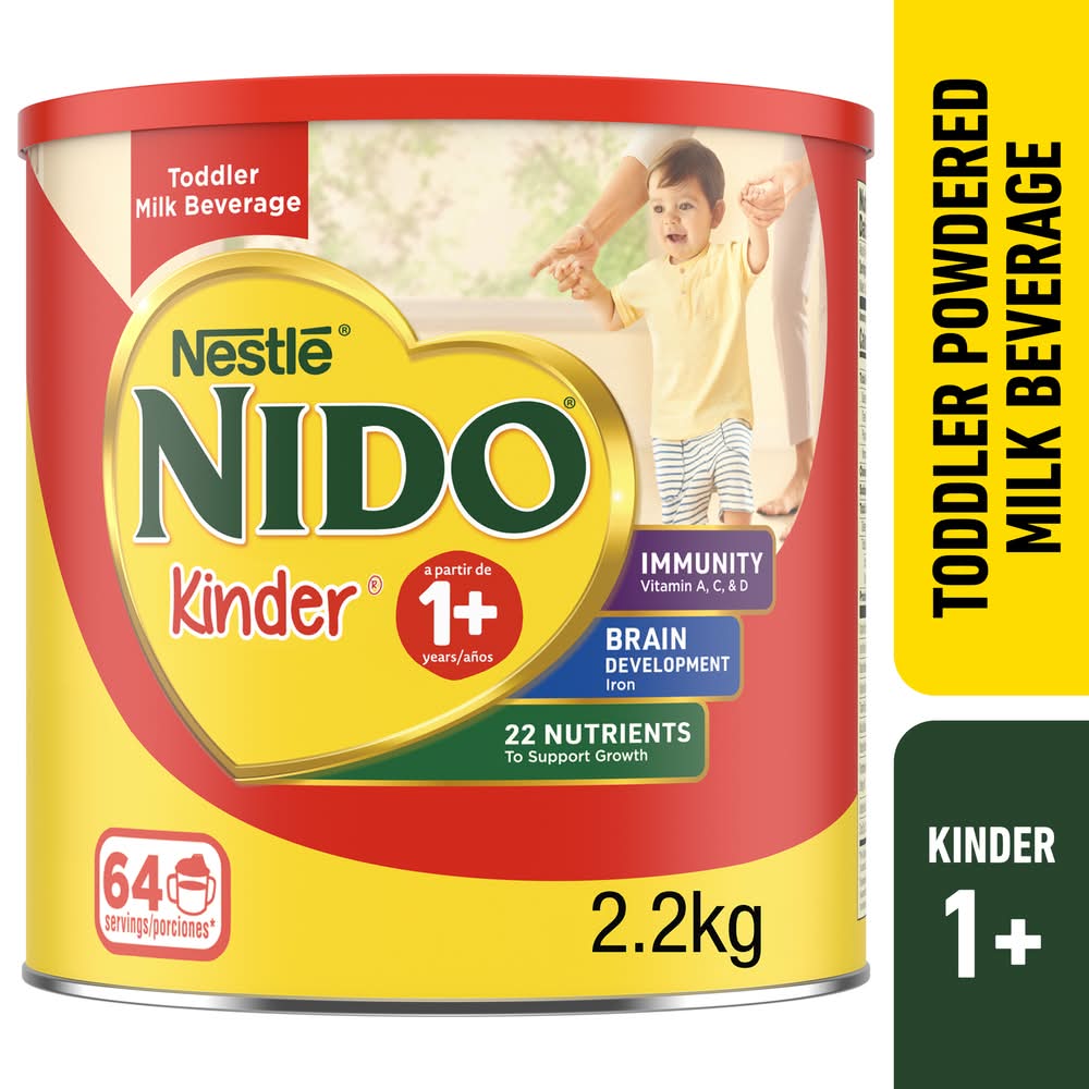 Nido Powdered Milk Beverage Kinder 1+ Years (4.85 lbs)