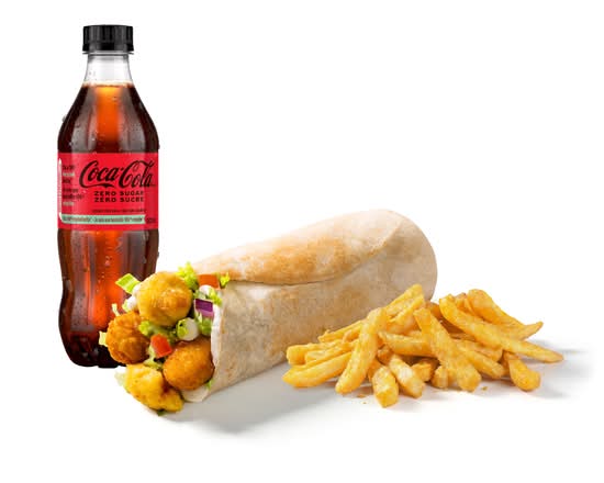 Veggie Wrap Combo