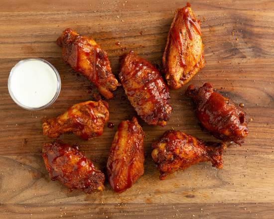 6 Smoked Wings