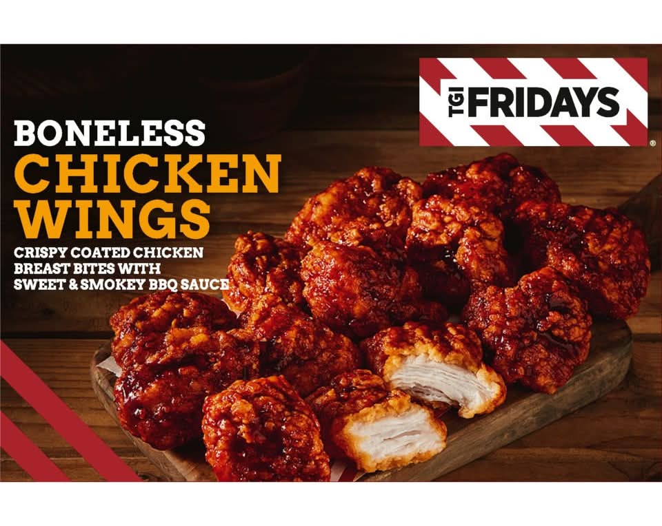 TGI Friday's Boneless Chicken Wings (400g)