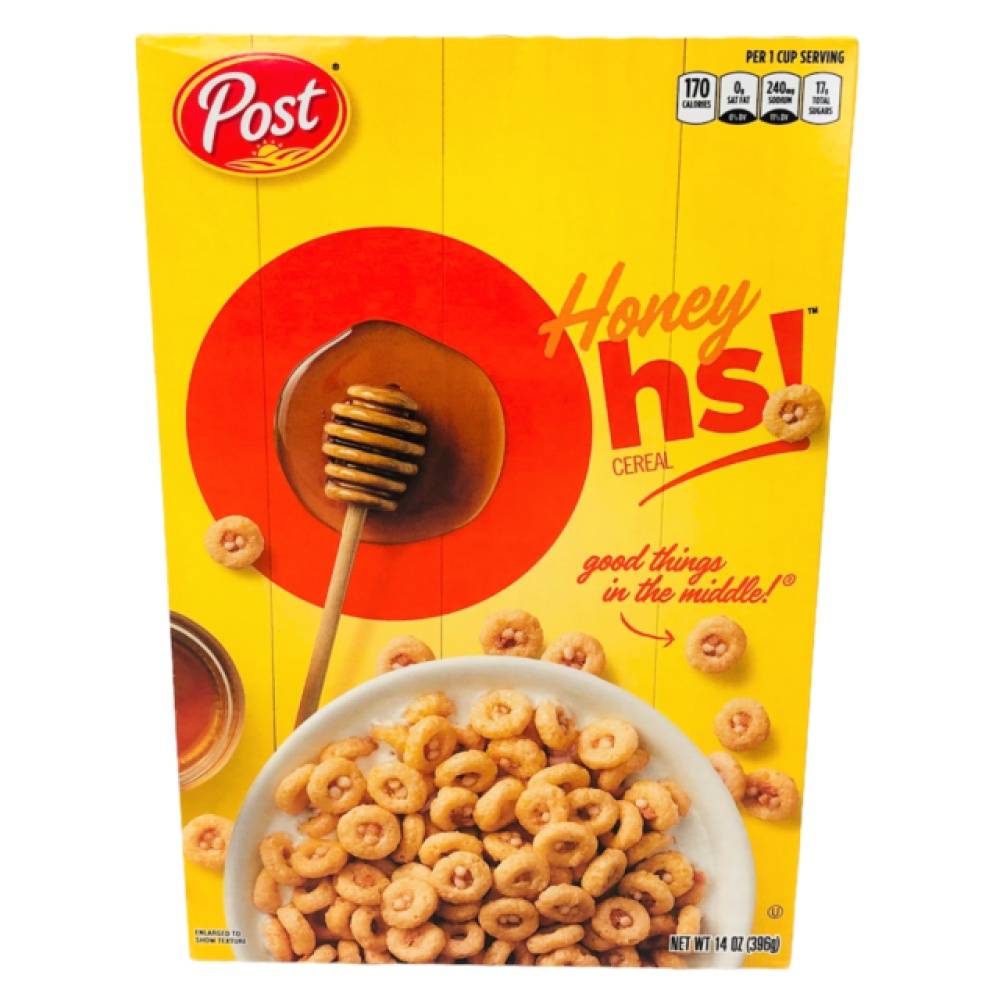 Post Hs! Honey Cereal (14 oz)