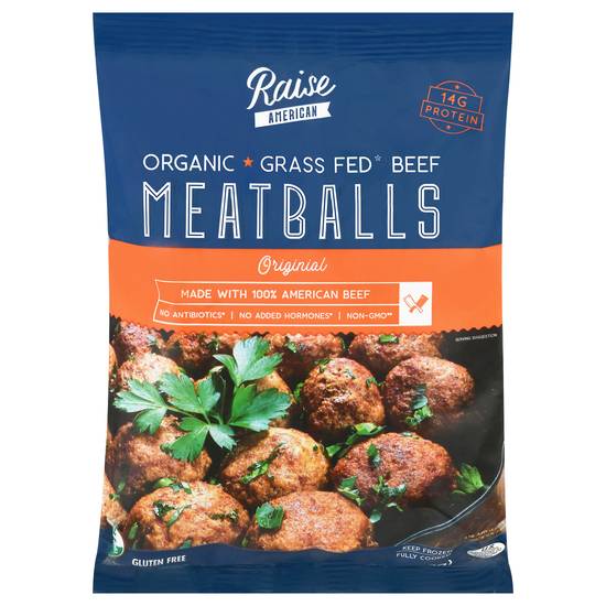 Raise American Organic Original Meatballs