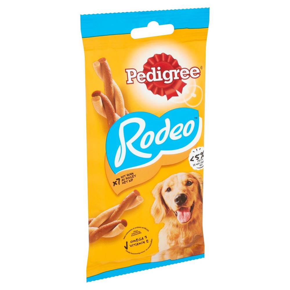 Pedigree Rodeo Poulet 7 Pièces 123 g