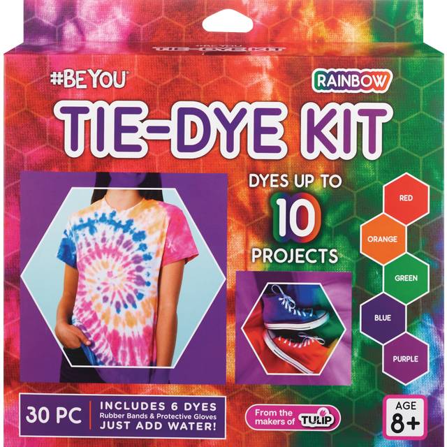 Tie-Dye 5-Color + 1 Refill Rainbow