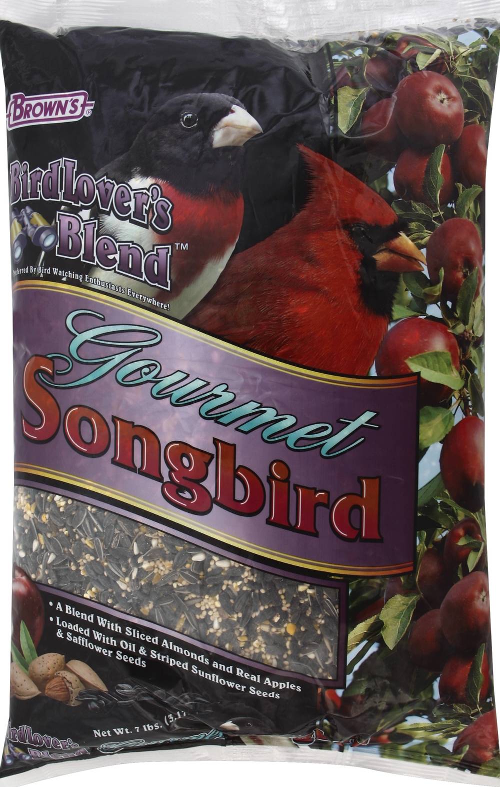 Brown's Gourmet Songbird Bird Food (7 lbs)