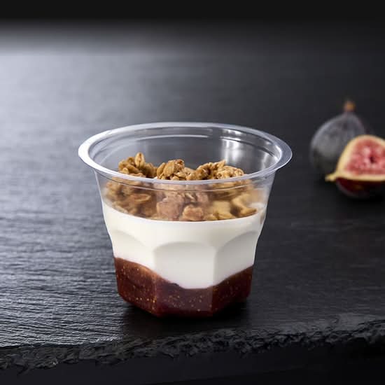 Fromage blanc granola figue