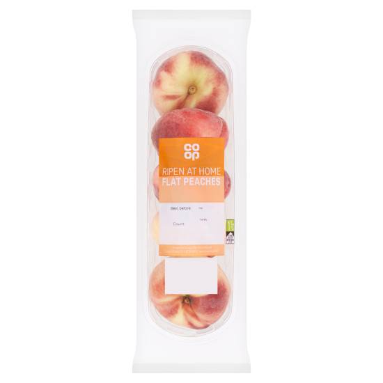 Co-Op Flat Peach Fruit