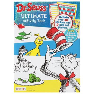 Bendon Dr Seuss Ultimate Activity Book - Each