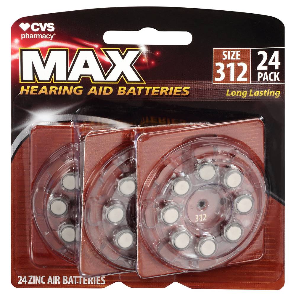 Cvs Pharmacy Max Hearing Aid Batteries