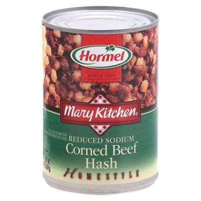 Hormel Mary Kitchen Corned Beef Hash Homestyle 50% Reduced Fat - 15 Oz