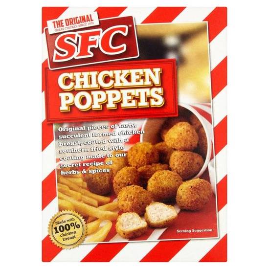 SOUTHERN FRIED CHICKEN POPPETS