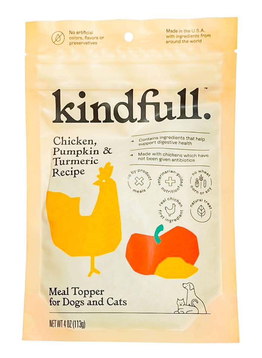 Kindfull Dry Meal Topper For Dog and Cat Food, Assorted (4 oz)