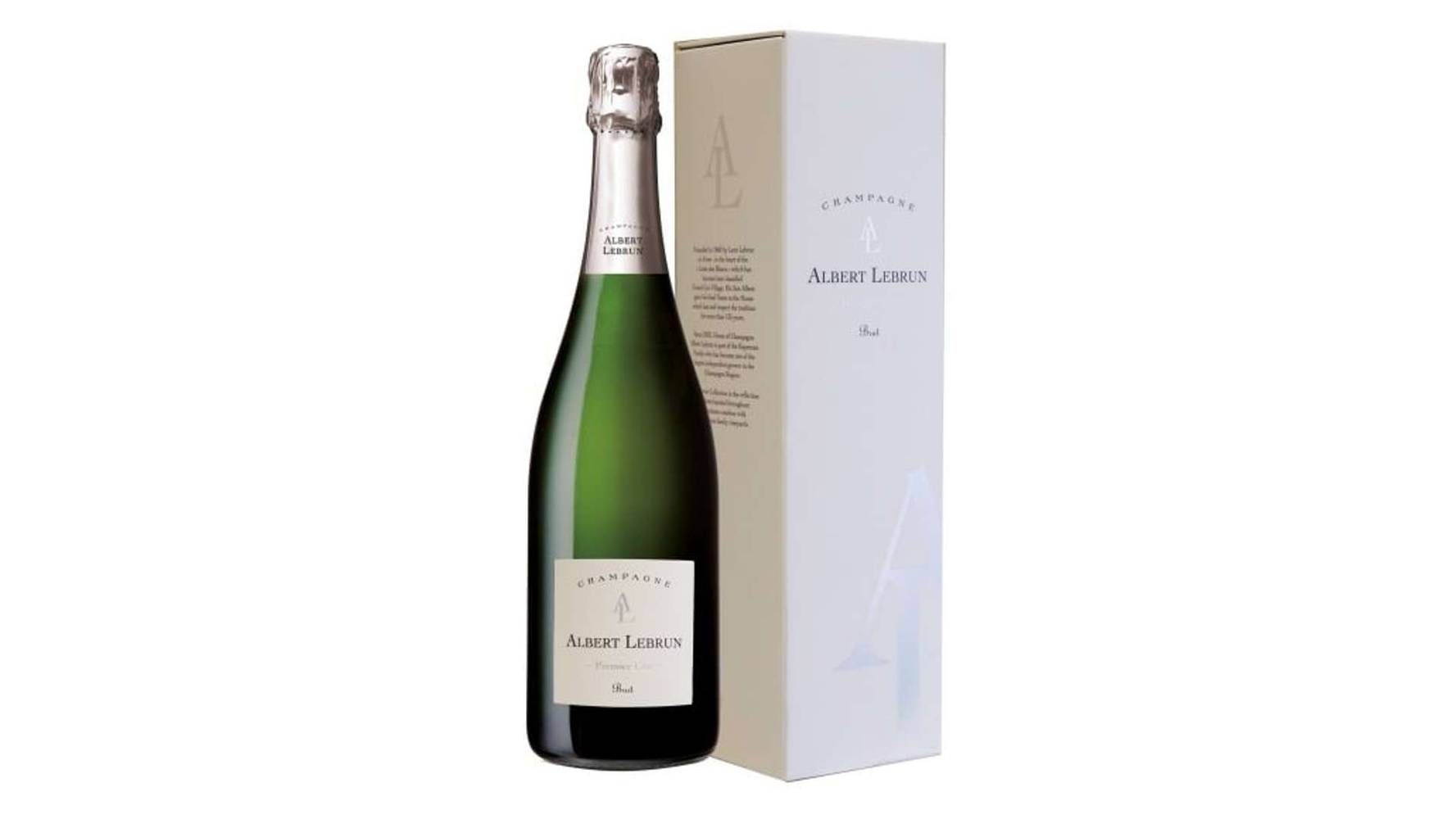 ALBERT LEBRUN Champagne collection terroir Brut 1er cru La bouteille de 75cl