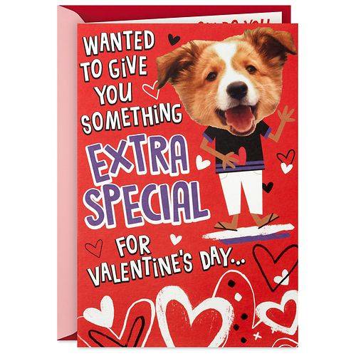 Order Hallmark Pop Up Valentines Day Card for Kids (Puppy Hug) S10 - 1.0 ea food online from Walgreens store, Brunswick on bringmethat.com