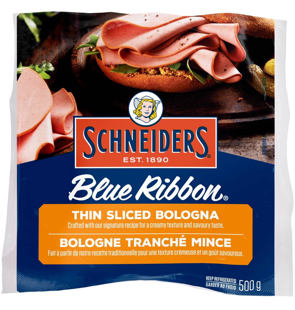 Schneiders Blue Ribbon Thin Sliced Bologna (500 g)