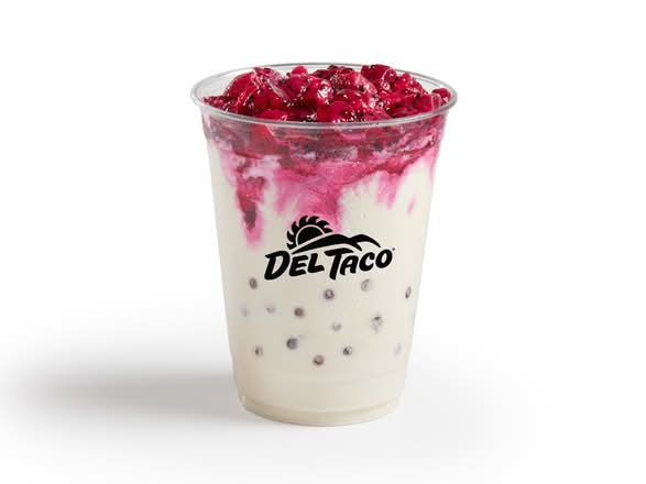 Dragon Fruit Blueberry Poppers Shake